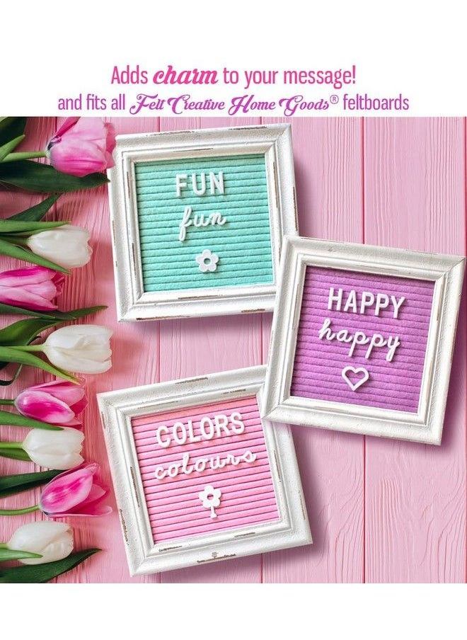 Felt Creative Home Goods - Extra Cursive Letter Set By Felt Creative Home Goods ; Set Of Script Alphabet Letters Numbers Punctuation Over 375 Pieces Extra Bold Plus Cursive Months Days Board Not Included - Image 1