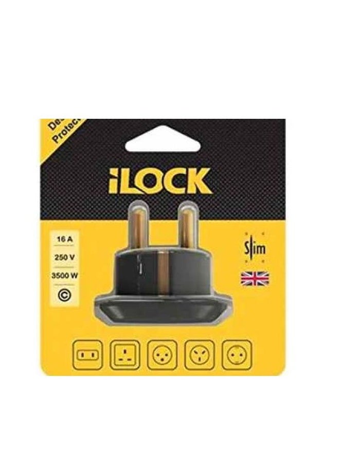 iLOCK Ilock Miko Power Converter from 3 to 2 way socket 16A 250V 3500W *3  - Image 2