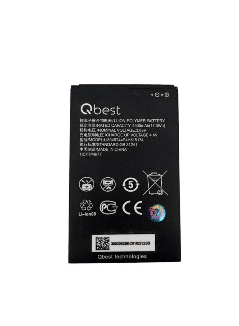 Qbest 4500mAh Replacement Battery for ZTE MU5001 MU5002 5G Wifi Wifi6 Portable Wireless Router - Image 1