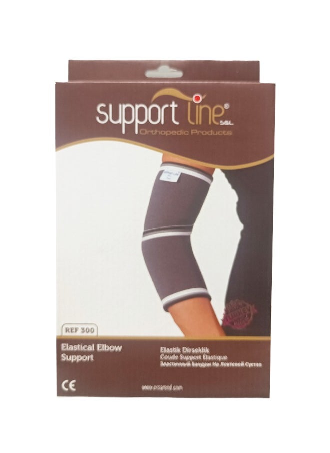 SupportLine Orthopedic Elastical Elbow Support (REF 300) Large: Targeted Comfort for Enhanced Joint Stability  - Image 2