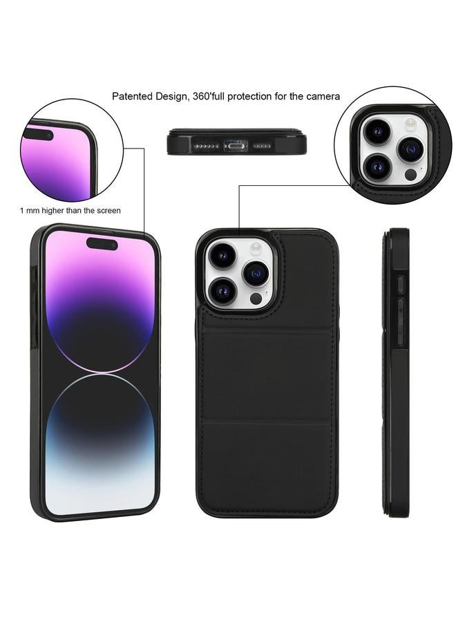 S-TOP Case For iPhone 15 Pro Max Tri-fold Holder Leather Phone Case with Card Slot - Image 4