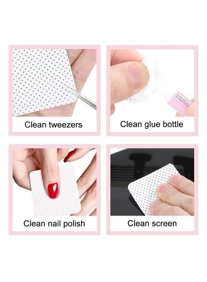 Professional Makeup and Nail Polish Remover Wipes - Soft Texture - [300] Wipes - White or Pink - Image 4