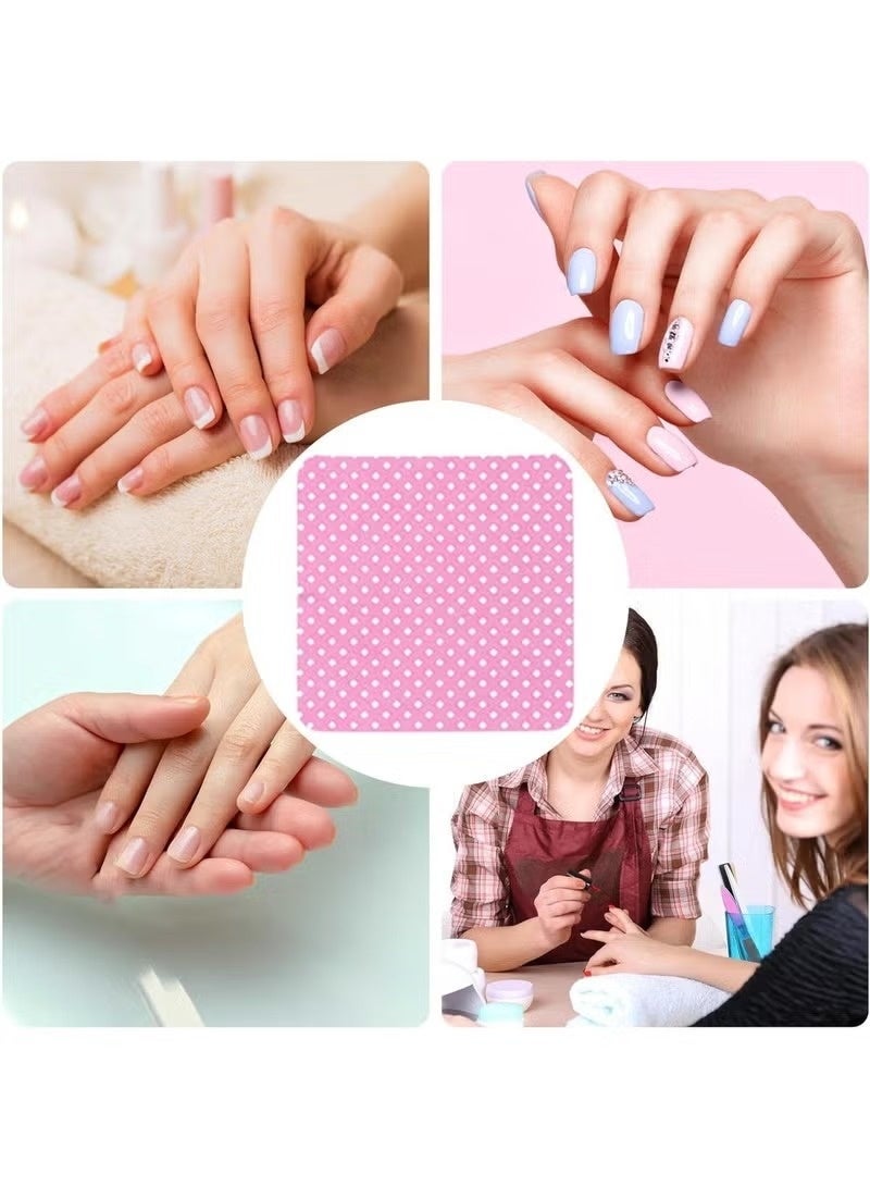 Professional Makeup and Nail Polish Remover Wipes - Soft Texture - [300] Wipes - White or Pink - Image 3