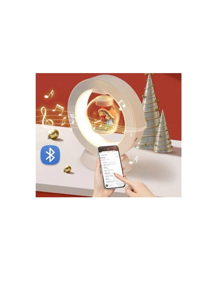 Visionaware Valentines Day Gift Lovers Floating Table LED Night Light Magnetic Levitation Creatives Lamp Desk Lamp Home Decor  - Image 5