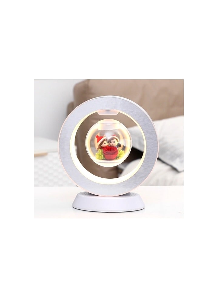 Visionaware Valentines Day Gift Lovers Floating Table LED Night Light Magnetic Levitation Creatives Lamp Desk Lamp Home Decor  - Image 4