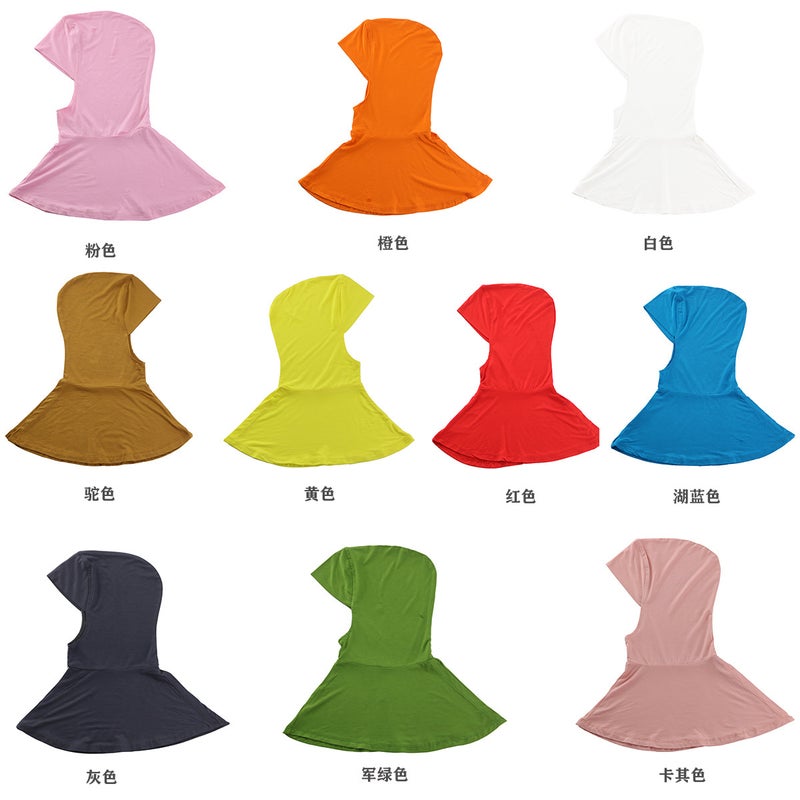 Ladies Solid Color Modal Rear Split Base Cap Hm203 - Image 5