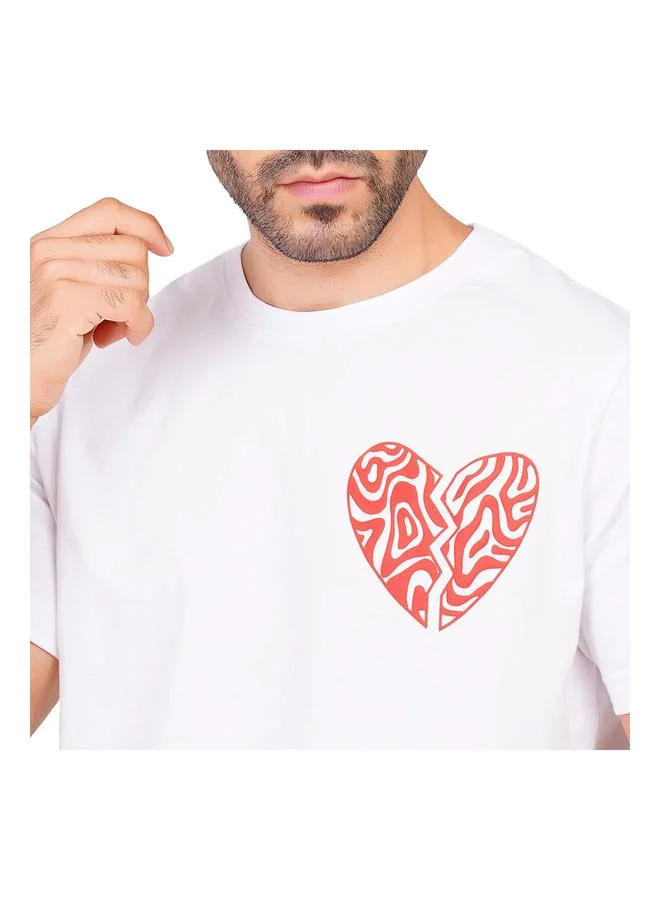 كوب تيشيرت رجالي مطبوع من كاب