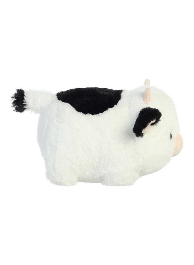 Aurora® Adorable Spudsters™ Tutie Cow Stuffed Animal - Comforting Cuddles - Playful Companions - White 10 Inches - Image 3