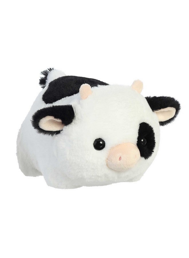 Aurora® Adorable Spudsters™ Tutie Cow Stuffed Animal - Comforting Cuddles - Playful Companions - White 10 Inches - Image 2