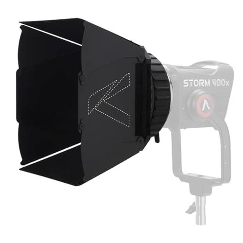 Aputure CF7 Fresnel and Barn Doors KitCompact Bowens Mount Fresnel Kit for Storm 400xIncluded Protective Carrying Case - Image 1
