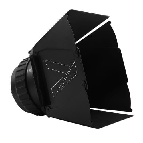 Aputure CF7 Fresnel and Barn Doors KitCompact Bowens Mount Fresnel Kit for Storm 400xIncluded Protective Carrying Case - Image 3
