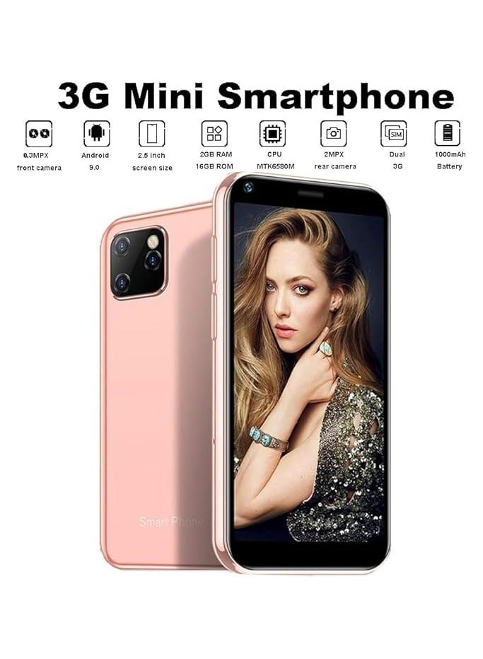 Soyes XS14 Pro 3.0 Inch 4G Mini Smartphone, Android 9.0, Dual SIM, Face ID, Dual Camera, WiFi, Bluetooth, FM Radio, Hotspot, GPS, OTG, Compact Mobile Phone for Travel and Kids - Image 3