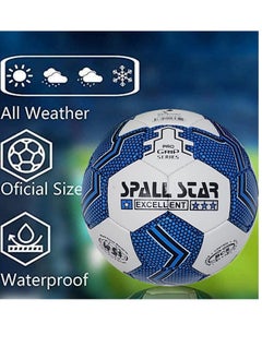 Football Soccer Ball For Matches World Cup Best Indoor/Outdoor Water Proof Ball For Professional Training And Match Men And Women Youth And Adult - pzsku/Z8E7496389041636DD811Z/45/_/1728615461/05105980-2715-4369-a76d-f6e3adb28d76