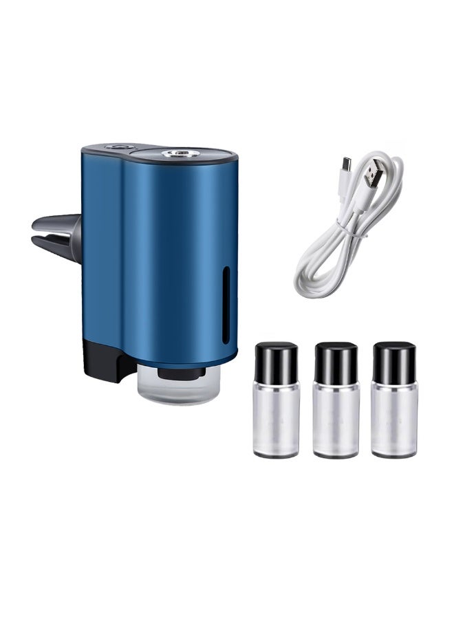 CAFELE Smart Car Air Freshener Diffuser, Auto On/Off Rechargeable Car Perfume, 3 Modes Adjustable Spray, Car Vent Aroma Diffuser with 3 Scents, Long Lasting Odor Eliminator - Image 1
