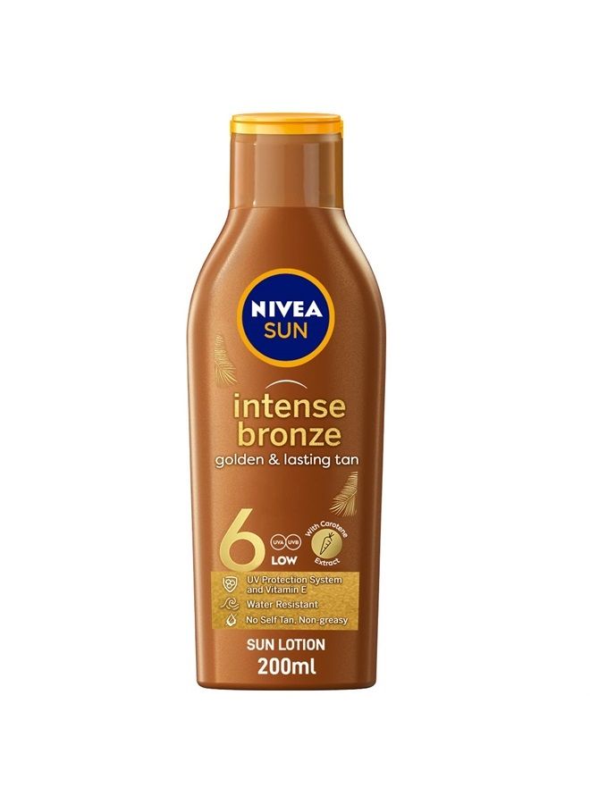 Nivea Carotin Lotion Spf6 200ml - Image 1