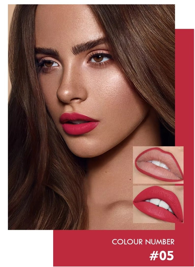 pudaier - 12Pcs Lip Liner Set Lip Liner Lipstick Set 12 Colors Lip Liner Pencil Matte Waterproof Long Lasting Lipstick Lip Contour Makeup Lip Liner Set Full Color One Stroke Define Lip Liner - Image 1