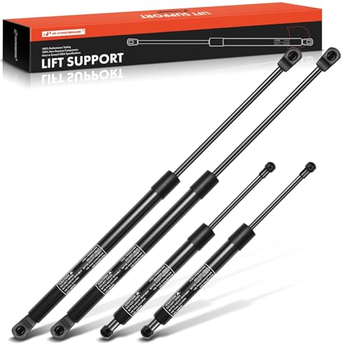 A-Premium Front Hood and Rear Tailgate Lift Supports Shock Struts Compatible with Select Lexus Models - LS430 2001 2002 2003 2004 2005 2006 Sedan - Replace# 5344059065, 6453050030(4PC Set) - Image 1