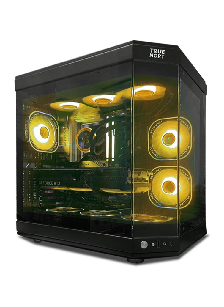 Truenort Ecliptor Gaming PC, Intel Core i7-12700F, RTX 4060, 16GB RAM, 1TB SSD, Window 11 Pro, TRUENORT RGB Black Case  - Image 2