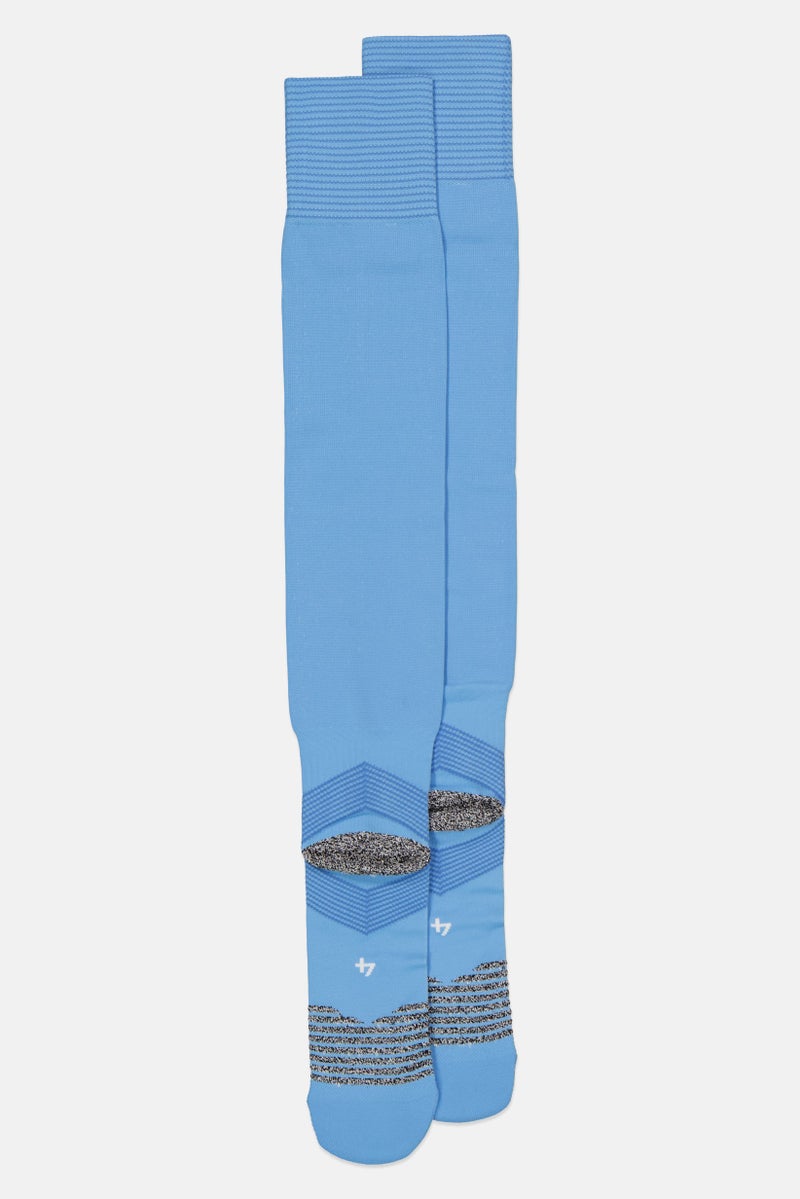PUMA Men 1 Pair Brand Logo High Socks, Blue - Image 2