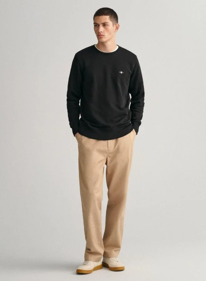 GANT  Gant Shield Crew Neck Sweatshirt for Men | Best Price UAE