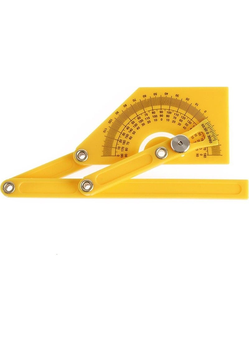 BTS 12101 Plastic Goniometer Angle Finder Carpenter Angle Meter Miter  - Image 2