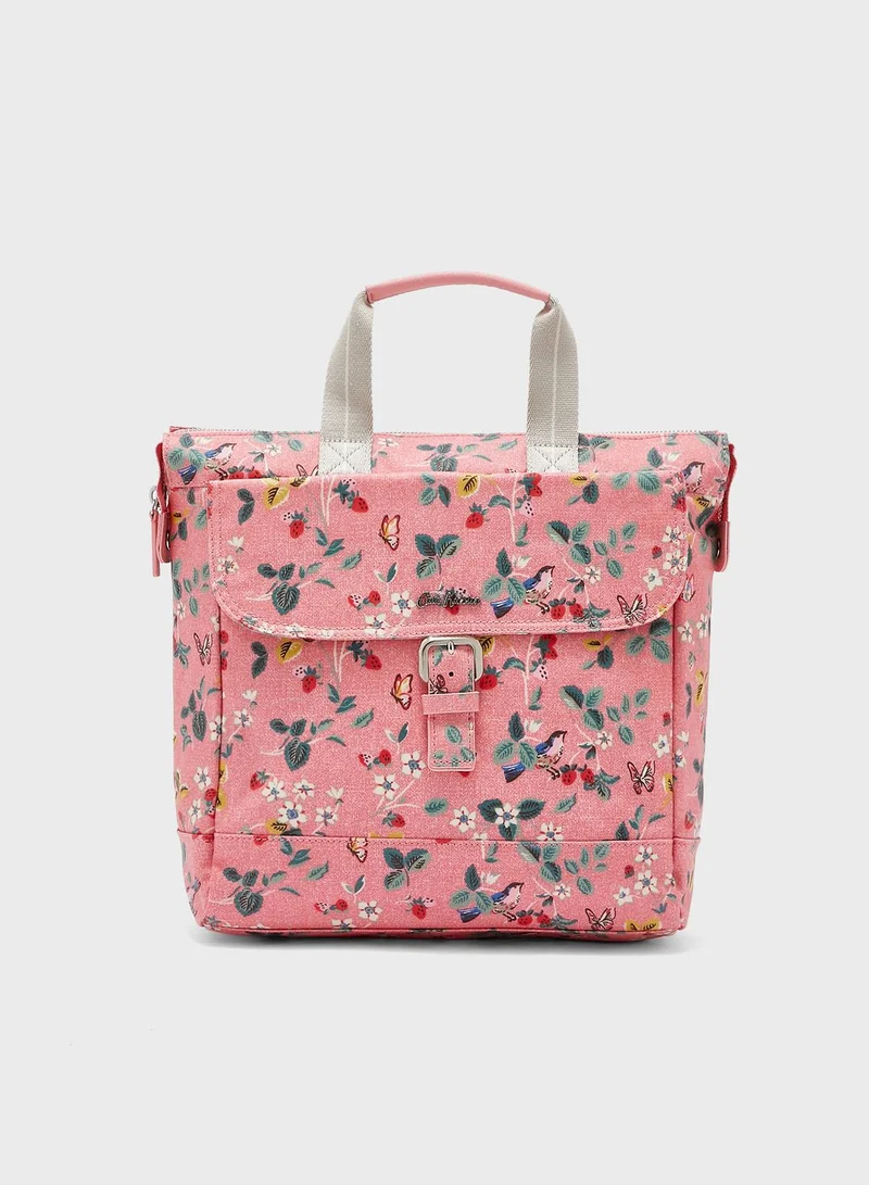 Cath Kidston Birds And Berries Buckle Backpack