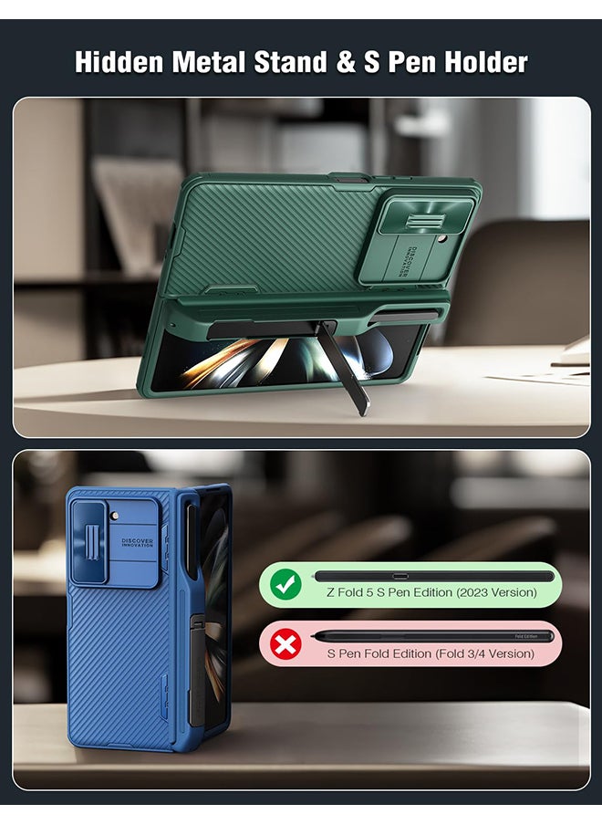 Nillkin Camshield Pro for Samsung Galaxy Z Fold 5 Case - Green  - Image 5