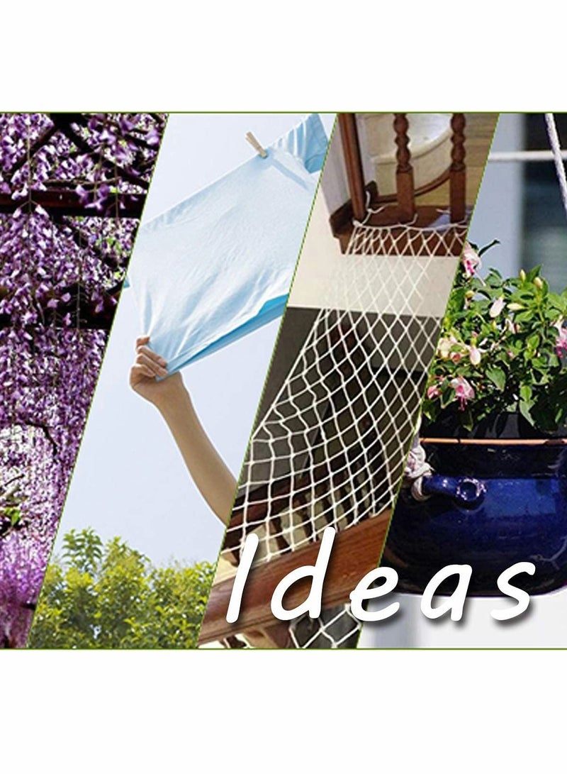 SOLARAE Nylon Poly Rope Flag Pole Polypropylene Clothes Line Camping Utility Good for Tie Pull Swing Climb Knot (10 M Length 10 mm Width 2Pcs Orange) - Image 5