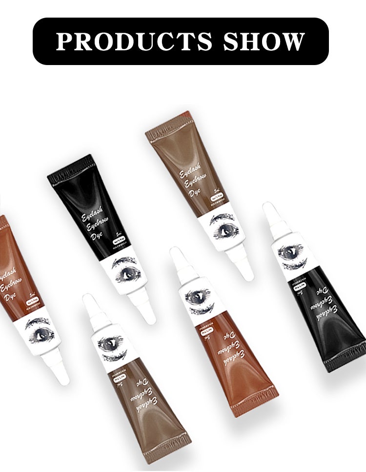 High Quality Semi Permanent Eyebrow Dye Eyelash Tinting Brow Henna - Image 2