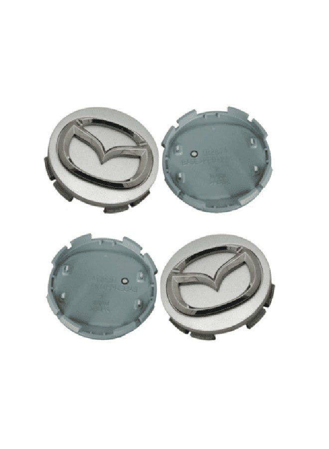 Mazda 3 6 CX-5 CX-7 CX-8 Wheel Hub Caps 2004 2005 2006 2007 2008 2009 2010 2011 - Image 1