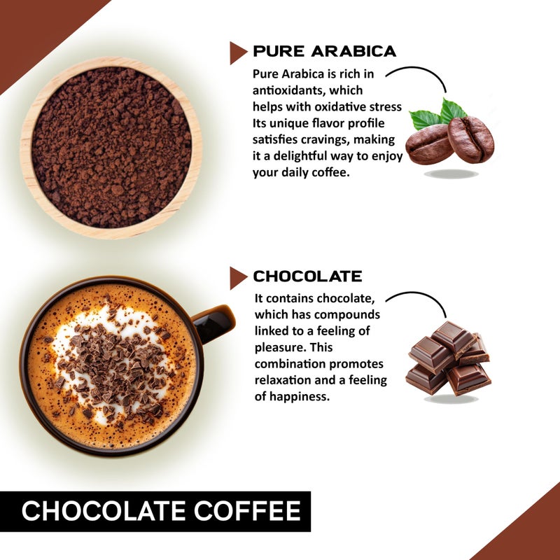 COFFEECURRY French Vanilla Coffee (50 Grams) - Helps with Energy, Focus & Performance | Premium Instant Arabica Coffee Powder for Refreshing Experience - Image 2