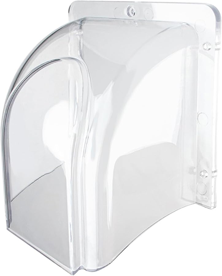 Transparent Rain Cover for Outdoor Fingerprint Doorbell Easy Installation Protector - Image 4