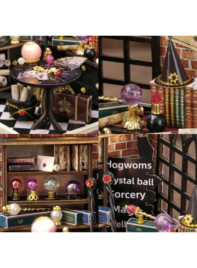 Flever Dollhouse Miniature Diy House Kit Creative Room With Furniture For Romantic Artwork Gift (Moon Magic) - Image 2