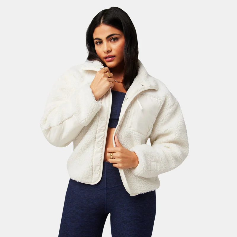 Fabletics جاكيت تيدي تاهو للنساء