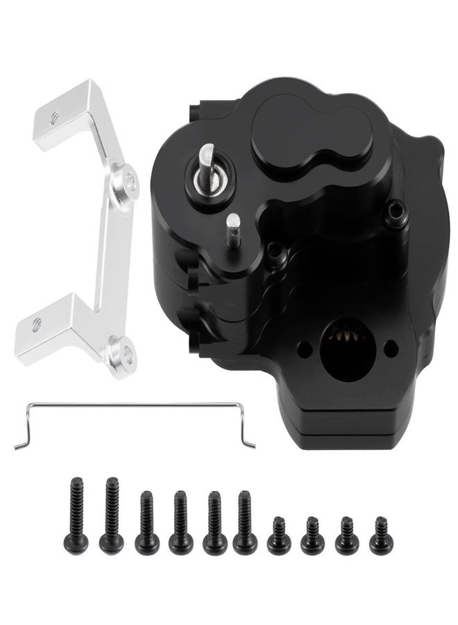 RCLIONS Complete Metal Transmission Case Center Gearbox with Brass Gear for 1/18 FMS FCX18 LC80 RC Crawler Car Upgrades Parts Accessories - Image 1