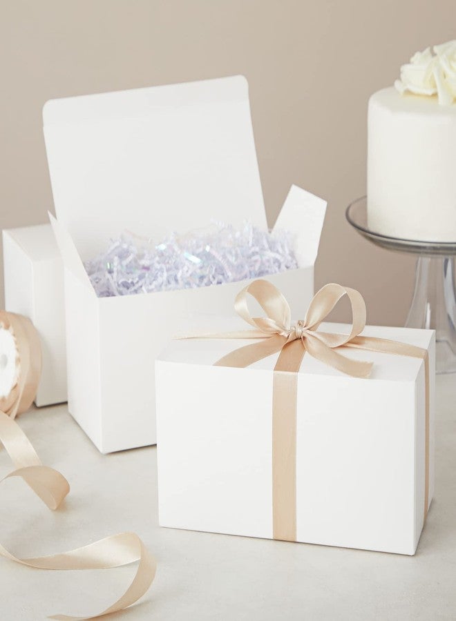 Juvale Gift Boxes With Lids & Cookie Boxes - White Box for Presents & Decorative Gift Presentation for Wedding, Birthday & Baby Shower - 9 x 4.5 x 4.5 In, White, Pack of 20 - Image 3