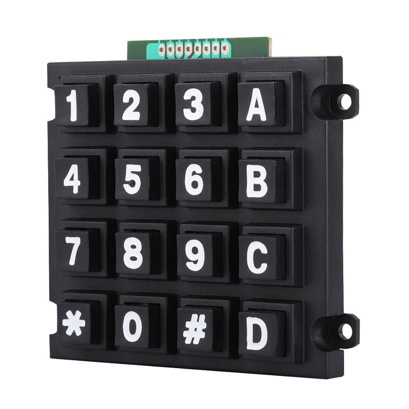 Keyboard Modules with 16 Keys 4x4 Push Buttons External Big Keypad for MCU - Image 3