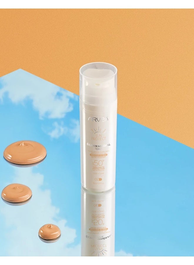  اريفيا أرفيا واق من الشمس المعدني الملون 50 +لجميع أنواع البشرة 50 جرام - Image 2