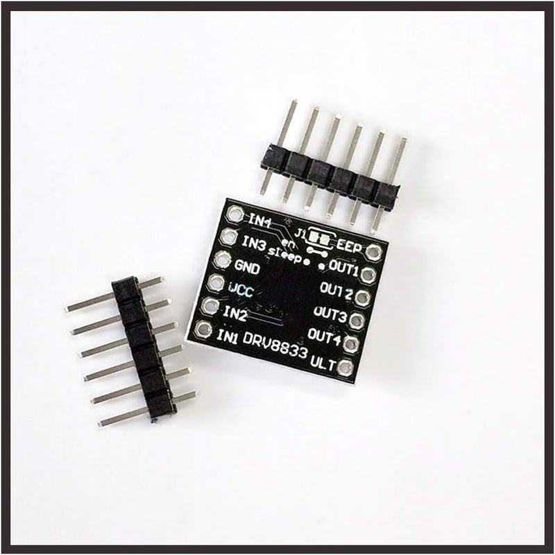 KOOBOOK 5Pcs DRV8833 Motor Drive Module 1.5A Dual H Bridge DC Gear Motor Driver Controller Board - Image 5