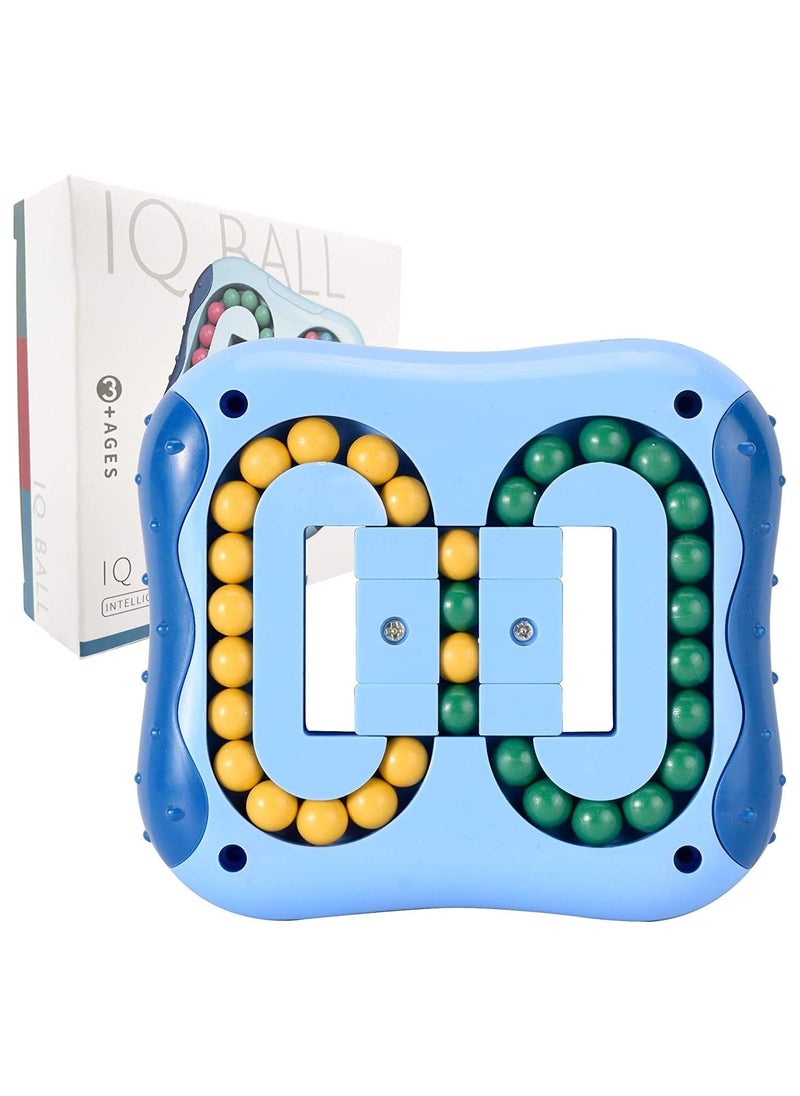 IQ BALL - Finger game to relieve stress, bead color sorting game, with a cube design with balls in the shape of grains, rotating with the fingertips to resist stress, for ages 3 years and above. - Image 1
