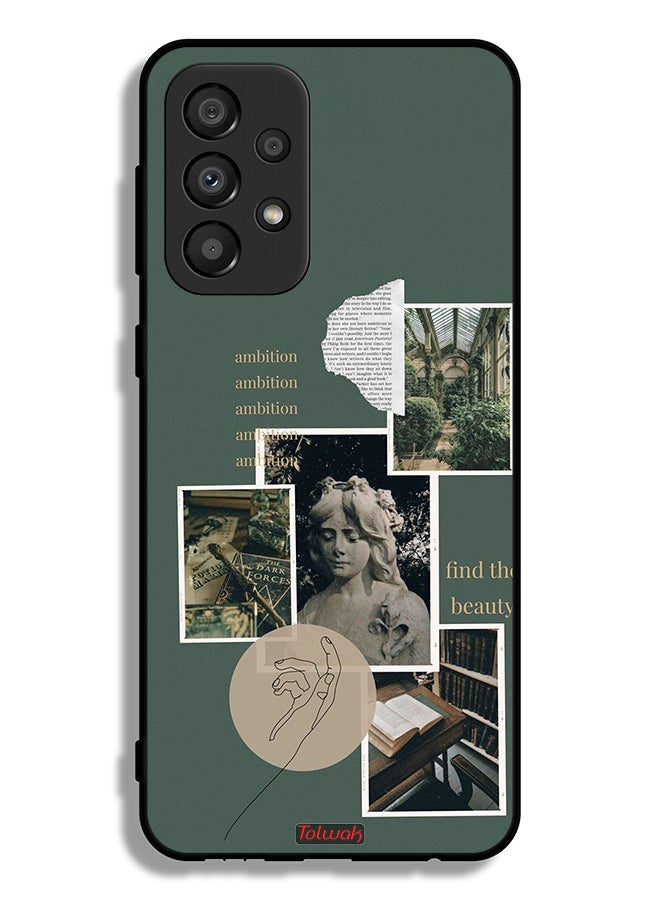 Tolwak Samsung Galaxy A33 5G Protective Case Cover Find The Beauty - Image 1