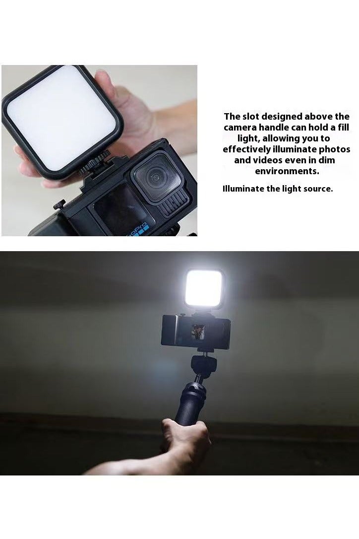 GoPro 9/10/11/12/13 DSLR Handle Quick Release Mount Adapter Shooting Accessories - Image 3