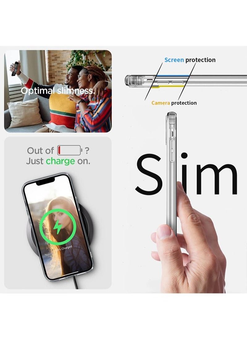 INFOSUN iPhone Xs Max Case Clear Cover [Anti-Yellowing] Ultra Thin Silicone Shockproof Back Cases Transparent Protective Phone Case for Apple iPhone Xs Max 6.5 inch 2018 - Crystal Clear  - Image 5