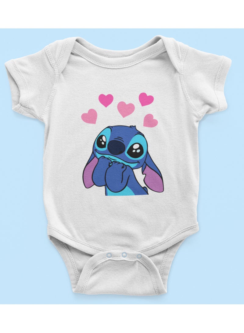 ZOOM Baby Onesies Cute Stitch Design