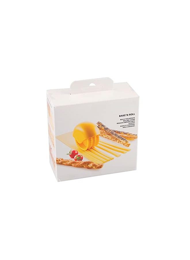PROMASS - Dough Cutters, Baking Cutter,Pastry Cutter,Pasta Tool,Cookie Pie, Plastic Wheel Roller for Pizza, Pastry Crust Pie Decoration, Accessory for Kitchen Bakery (Snack Roll Cutter) - Image 1