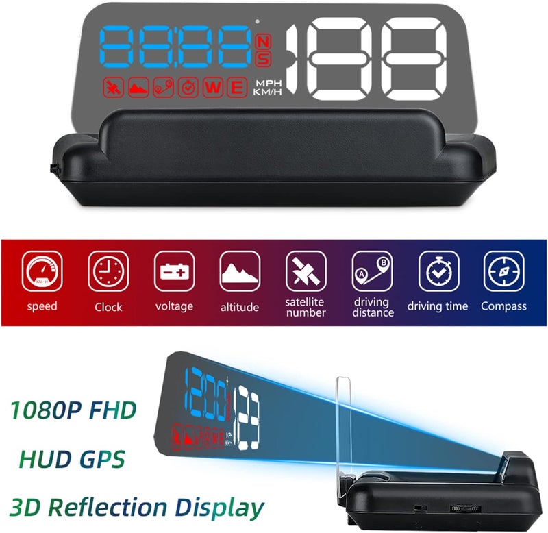 wiiyii Universal Car HUD Head Up Display T900 - Image 2