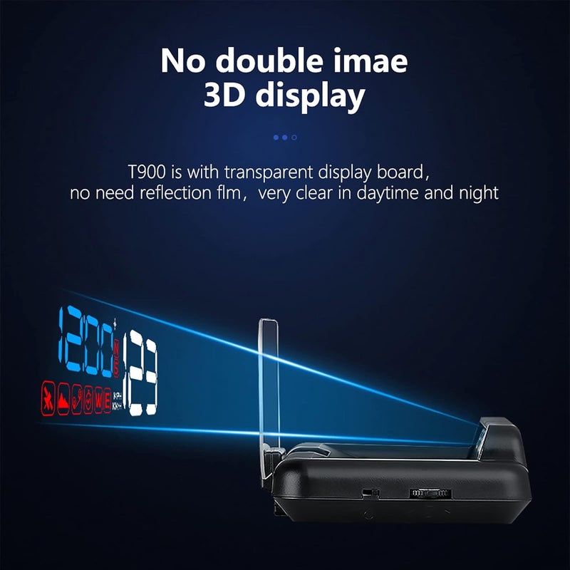 wiiyii Universal Car HUD Head Up Display T900 - Image 3