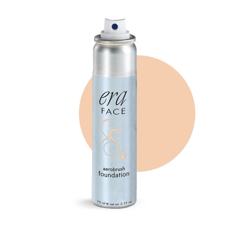 ERA Beauty ERA Face spray makeup (R4 Champagne, 2.25 oz) - airbrush foundation, everyday, buildable, professional spray on cosmetics by Era Beauty - Image 1