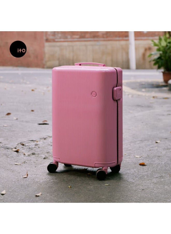 Ito Luggage Pistachio2 Suitcase, Large Capacity, Stylish, Women's Travel Case, Carry-on, Dream Pink, 20 Inches - Image 2