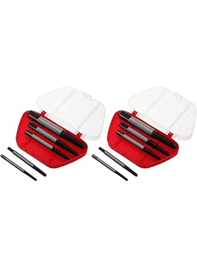 Damaged Screw Extractor Set 10PCS Easy Out Tool For Stripped Bolts And Screws Removal Kit - Image 1